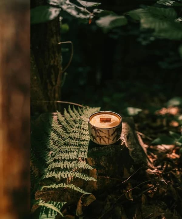 nature and candle